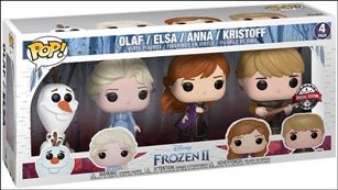 POP! Disney Multi-Packs figure nn30 Olaf / Elsa / Anna / Kristoff