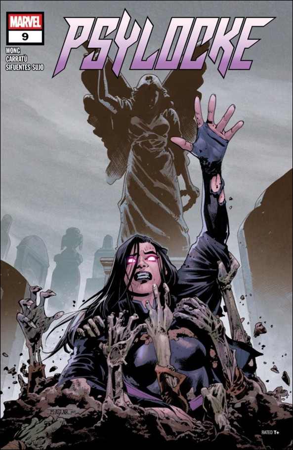 Psylocke (2025) issue 9 Mahmud Asrar Cover