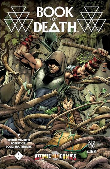 Book of Death issue 1-IB Scot Eaton Atomic Comics Cover 1/500