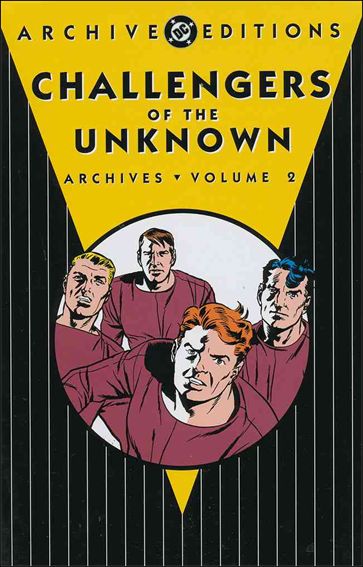 Challengers of the Unknown Archives issue 2 Dust Jacket