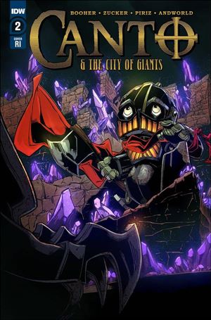 Canto & the City of Giants issue 2-B Drew Zucker 1:10 Cover