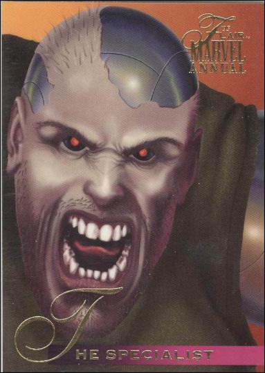 Marvel Annual Flair '95 (Base Set) card 103 The Specialist