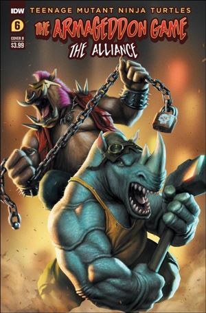 Teenage Mutant Ninja Turtles: The Armageddon Game - The Alliance issue 6-B Soares Cover
