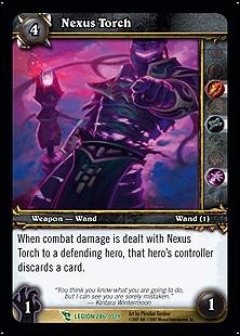 World of Warcraft: March of the Legion (Base Set) card 286 Nexus Torch
