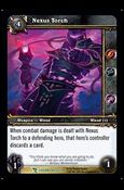 World of Warcraft: March of the Legion (Base Set) card 286 Nexus Torch