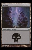 Magic the Gathering: Commander (Base Set) card 308 Swamp
