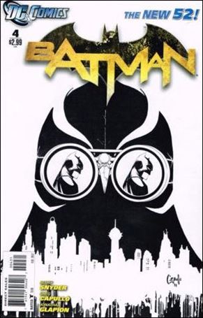 Batman (2011) issue 4-C Greg Capullo 1:200 Sketch Cover