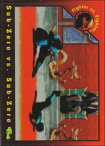 Mortal Kombat (Base Set) card 37 Sub-Zero vs. Sub-Zero