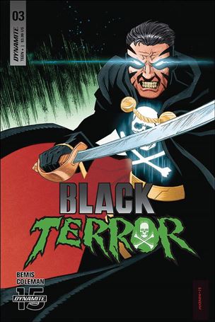 Black Terror (2019) issue 3-C Eoin Marron Cover