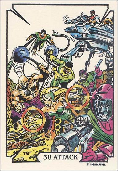 Mike Zeck (Base Set) card 38 Attack