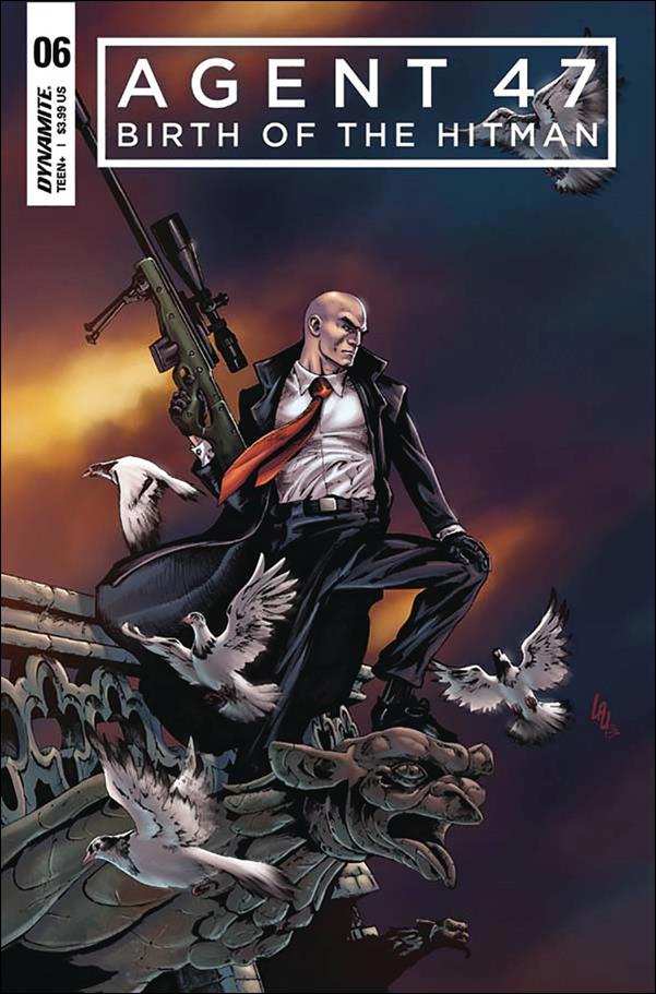 Agent 47: Birth of the Hitman issue 6 Jonathan Lau Cover