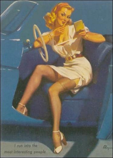 Elvgren's Calendar Pinups 2 (Base Set) card 1 Most Interesting People