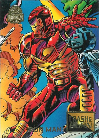 Marvel Universe: Series 5 (Base Set) card 80 Iron Man