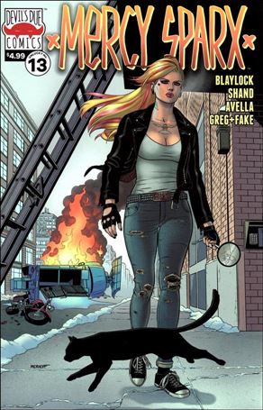 Mercy Sparx (2013) issue 13 Matt Merhoff Cover
