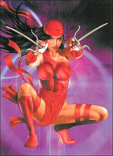 Women of Marvel (Embossed Subset) card T3 Elektra