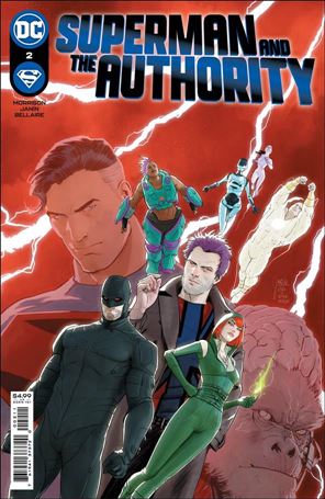 Superman and the Authority issue 2 Mikel Janin Cover