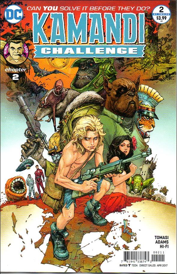 Kamandi Challenge issue 2 Kenneth Rocafort Cover