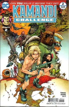 Kamandi Challenge issue 2 Kenneth Rocafort Cover