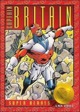 X-Men: Series 2 (Base Set) card 7 Captain Britain