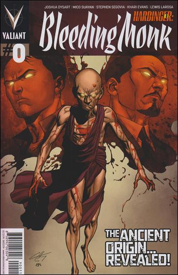 Harbinger: Bleeding Monk issue 0 Clayton Henry Cover