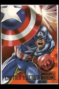 DC Versus Marvel / Marvel Versus DC (Base Set) card 2 Captain America