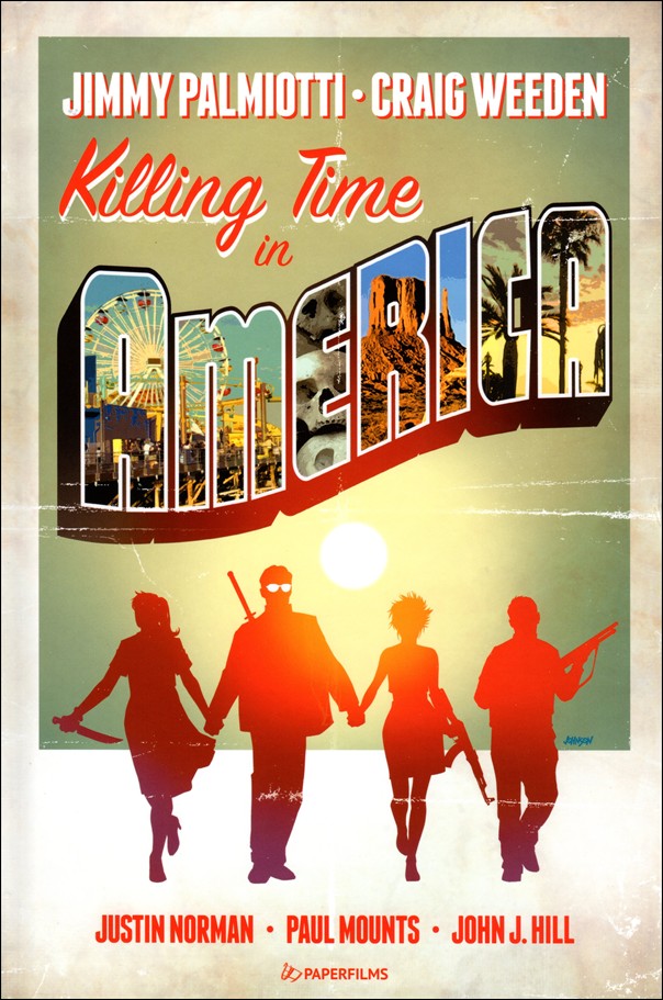 Killing Time in America issue 1 Dave Johnson Cover