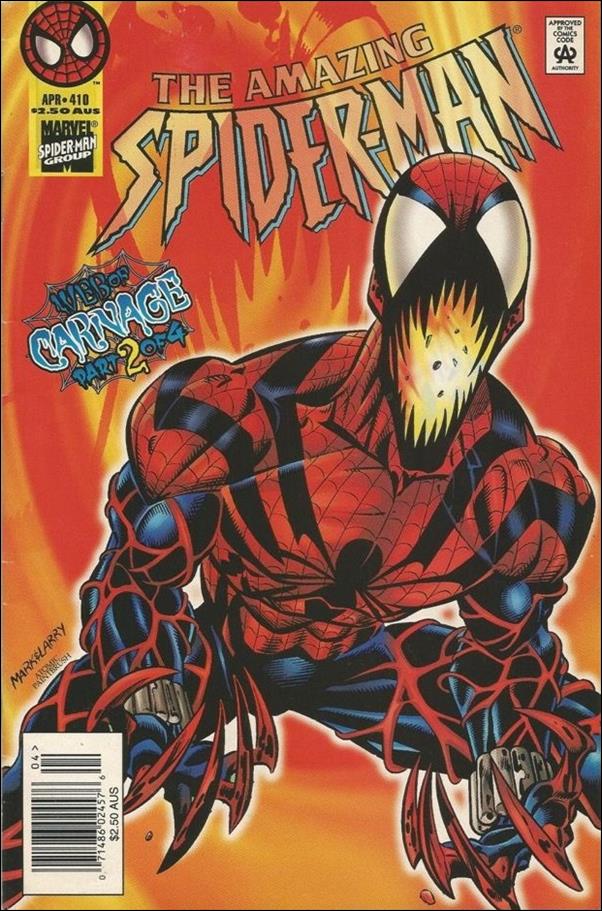 Amazing Spider-Man (1963) issue 410-B Australian Price Cover