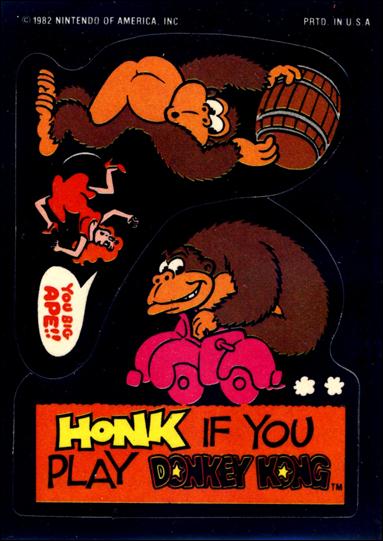 Donkey Kong (Base Set) card nn26 Honk if You Play Donkey Kong