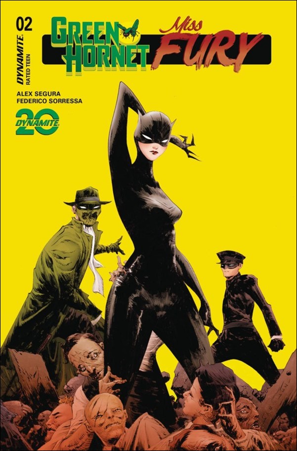 Green Hornet / Miss Fury issue 2-B Jae Lee Cover