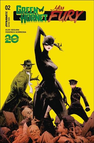 Green Hornet / Miss Fury issue 2-B Jae Lee Cover