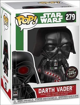POP! Star Wars figure 279-B Darth Vader (Holiday) (Glow) Chase