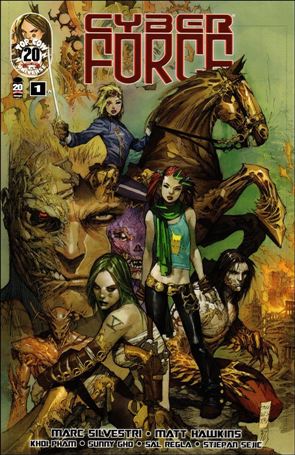 Cyberforce (2012) issue 1 Marc Silvestri Standard Cover