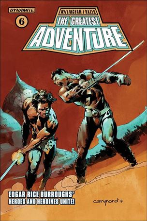 Greatest Adventure issue 6 Cary Nord Cover