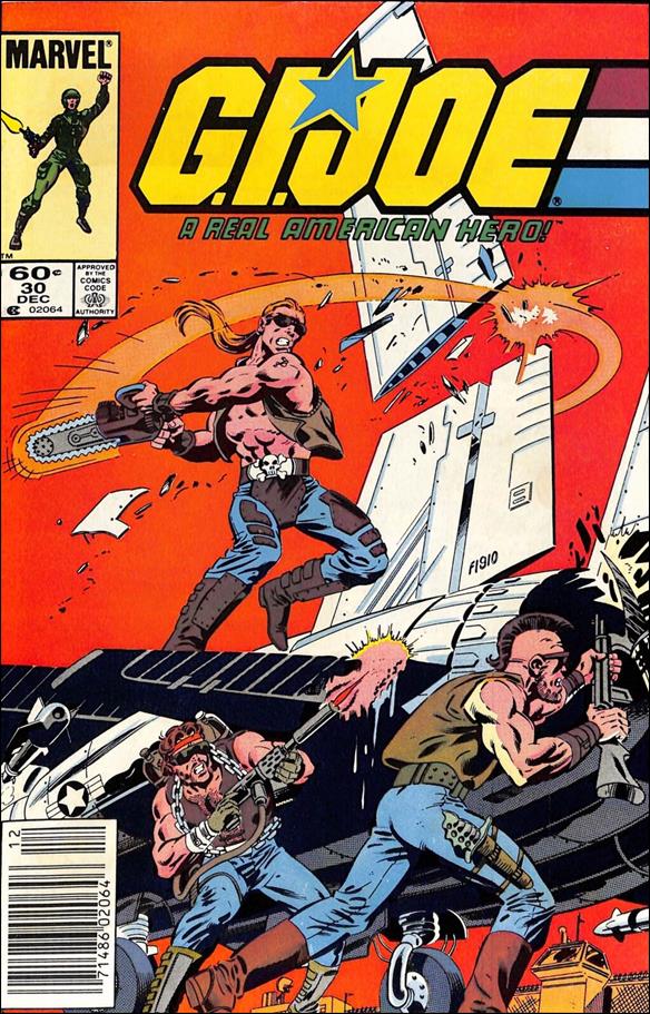 G.I. Joe: A Real American Hero issue 30-C Newsstand Cover
