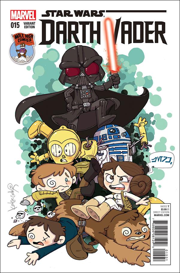 Darth Vader (2015) issue 15-E Katie Cook Mile High Comics Cover