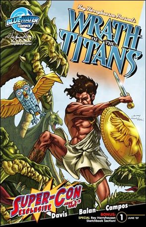 Wrath of the Titans issue 1-E Super-Con Cover