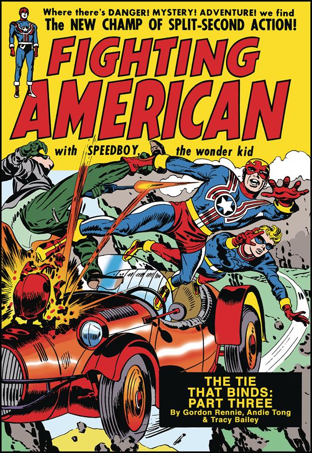 Fighting American: The Ties That Bind issue 4-B Jack Kirby Cover