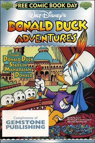 Walt Disney's Donald Duck Adventures - Free Comic Book Day issue 1-B Compliments of Gemstone Cover