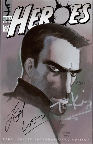 Heroes / 9th Wonders issue 3-F DF 2008 Sylar Cover (Signed by Loeb & Kring) 1/300