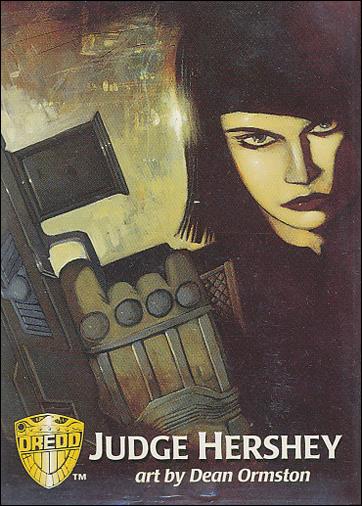 Judge Dredd: The Movie (Base Set) card 58 Judge Hershey