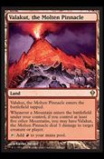 Magic The Gathering: Zendikar (Base Set) card 228 Valakut, the Molten Pinnacle