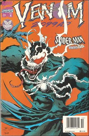 Spider-Man 2099 (1992) issue 36-C Venom 2099 Newsstand Edition/ Price Variant