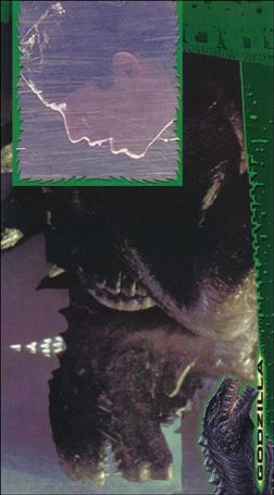 Godzilla Supervue (Base Set) card 25 Man And The Monster