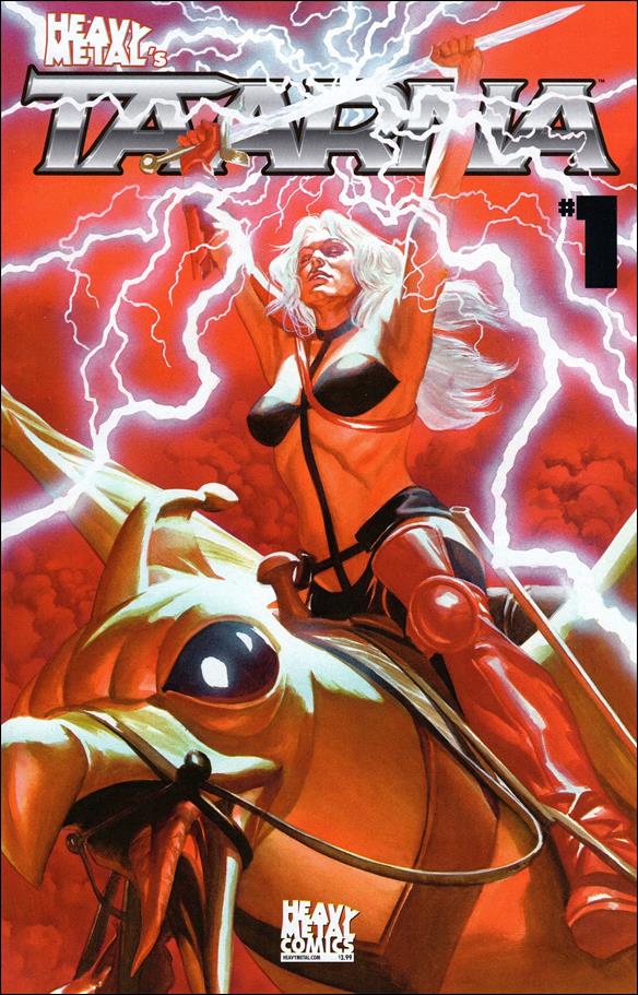 Taarna issue 1 Alex Ross "Red" Cover