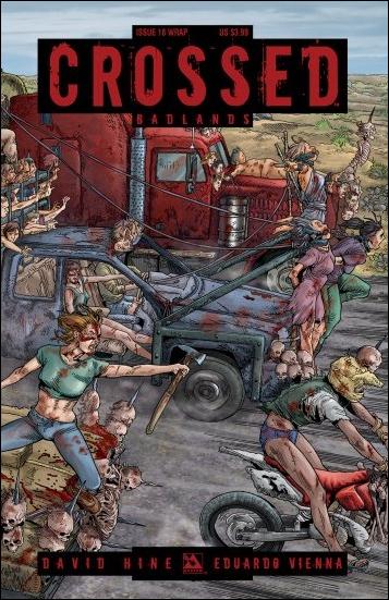 Crossed: Badlands issue 18-B Wraparound Cover