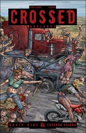 Crossed: Badlands issue 18-B Wraparound Cover