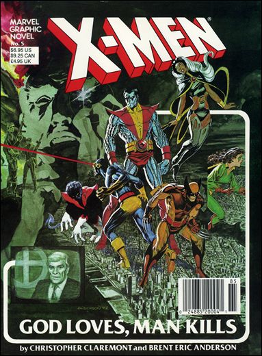 Marvel Graphic Novel issue 5-G Bar Code (7th Printing)