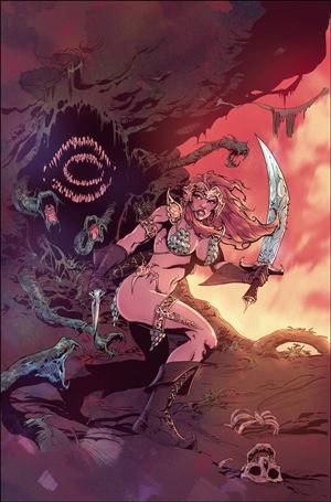 Red Sonja (2021) issue 9-K Roberto Castro 1:11 Virgin Cover