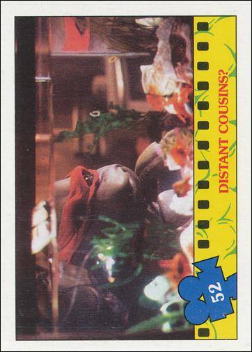 Teenage Mutant Ninja Turtles Movie (Base Set) card 52 Distant Cousins?