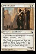 Magic the Gathering: Return to Ravnica (Base Set) card 2 Armory Guard
